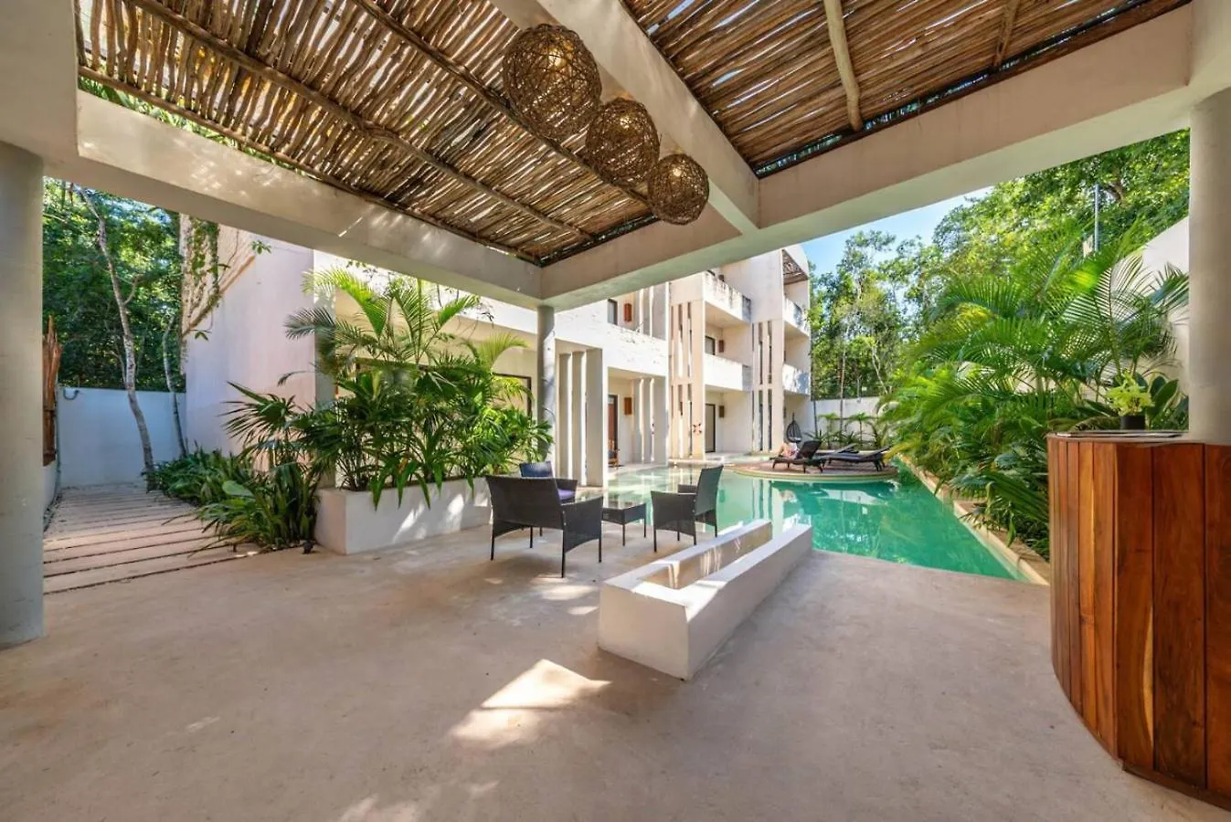 Lux 1 Bedroom With Rooftop Pool In Tulum Jungle At Paraiso 0*,