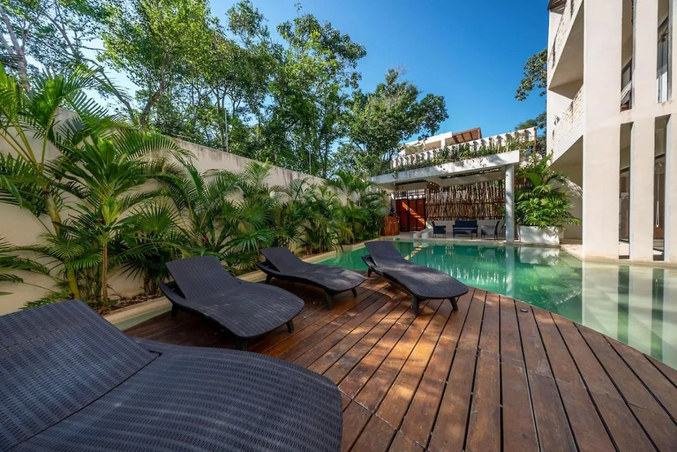 Lux 1 Bedroom With Rooftop Pool In Tulum Jungle At Paraiso Mexico