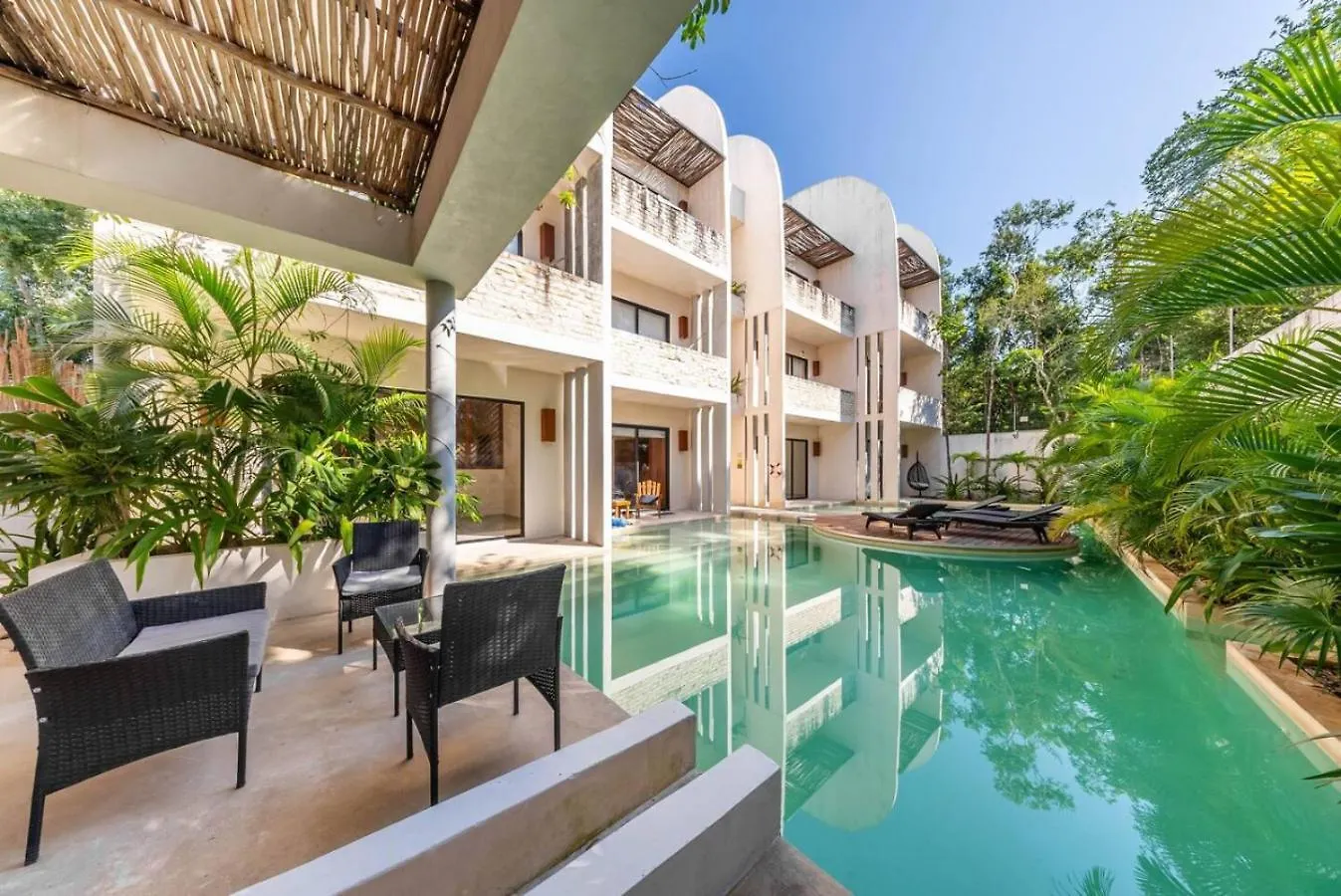 Lux 1 Bedroom With Rooftop Pool In Tulum Jungle At Paraiso